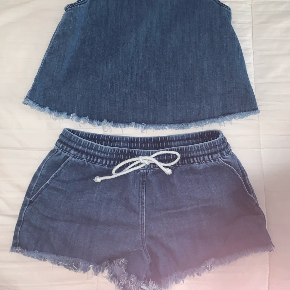 Aerie Denim Set